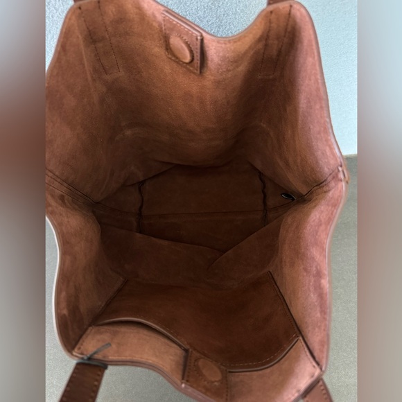 Loeffler Randall Walker Suede Tote - Brown - Picture 9 of 12